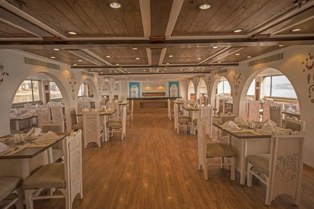 Restaurant aboard the SUNRISE Mahrousa Nile Cruise Nile cruise